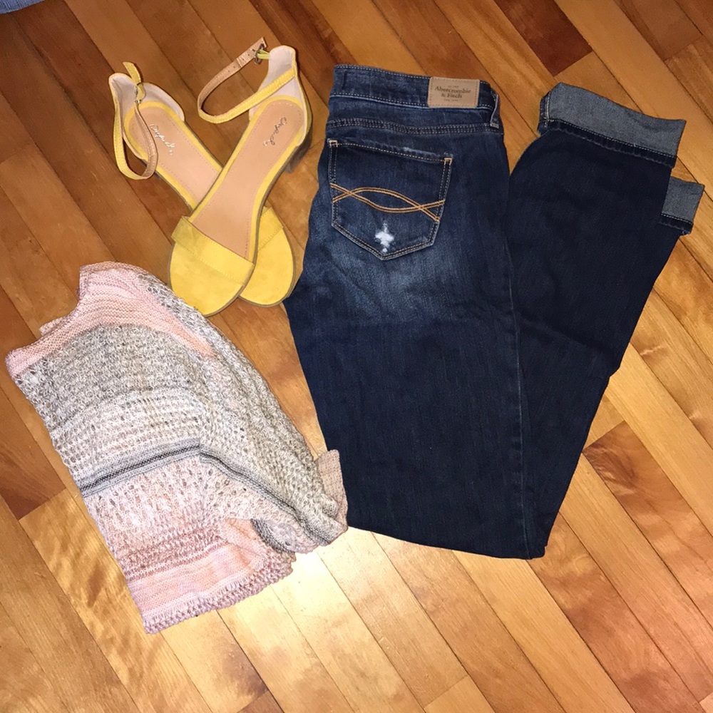 Abercrombie & Fitch straight leg jeans